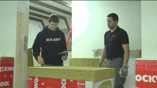 ZSTiO nr 4 - zajęcia praktyczne z firmą Rockwool - VIDEO