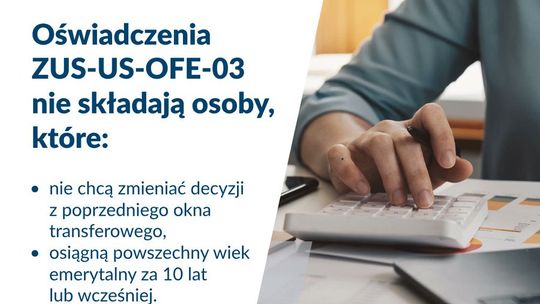 ZUS czy ZUS i OFE? Jeszcze można składać oświadczenia