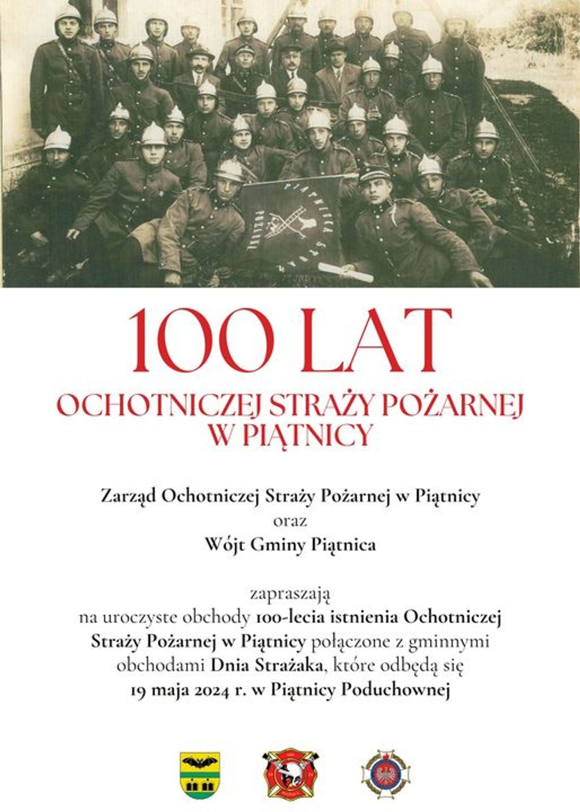 100-lecie Ochotniczej Straży Pożarnej w Piątnicy