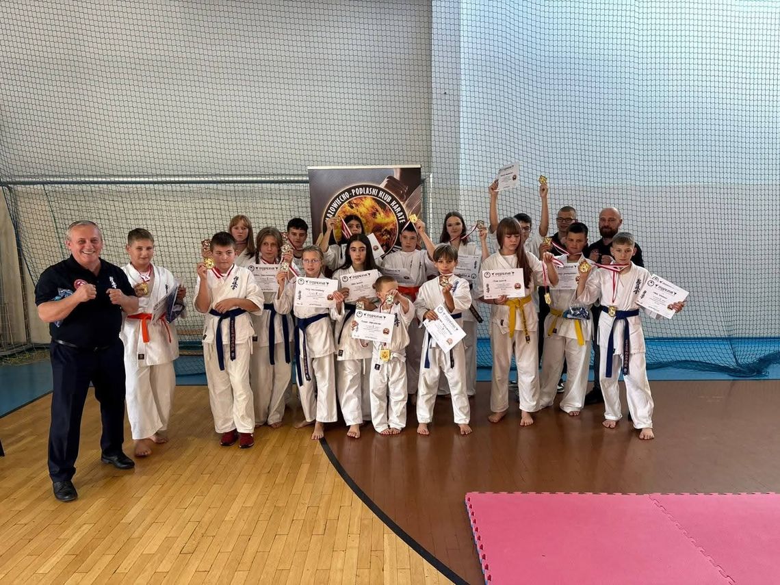 24 medale Mazowiecko-Podlaskiego Klubu Karate 24 medale Mazowiecko-Podlaskiego Klubu Karate