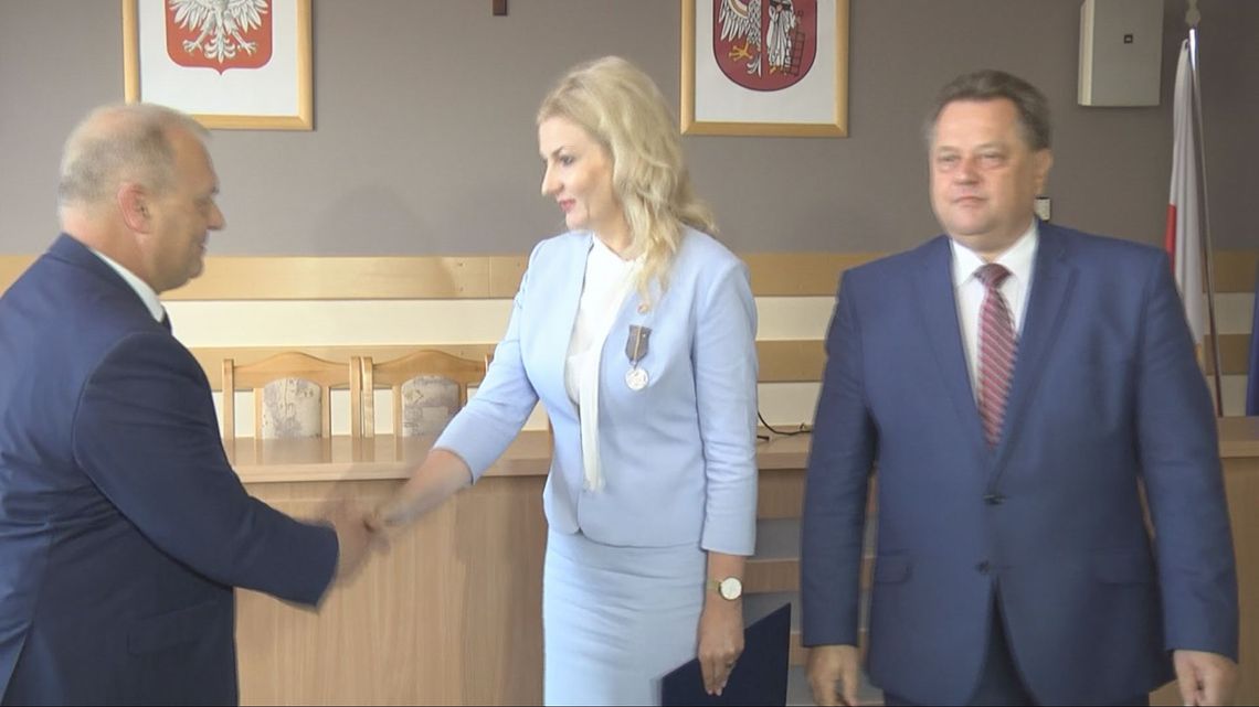 Agnieszka Muzyk z odznaką honorową Primus in Agenda - pierwsza w działaniu [VIDEO]