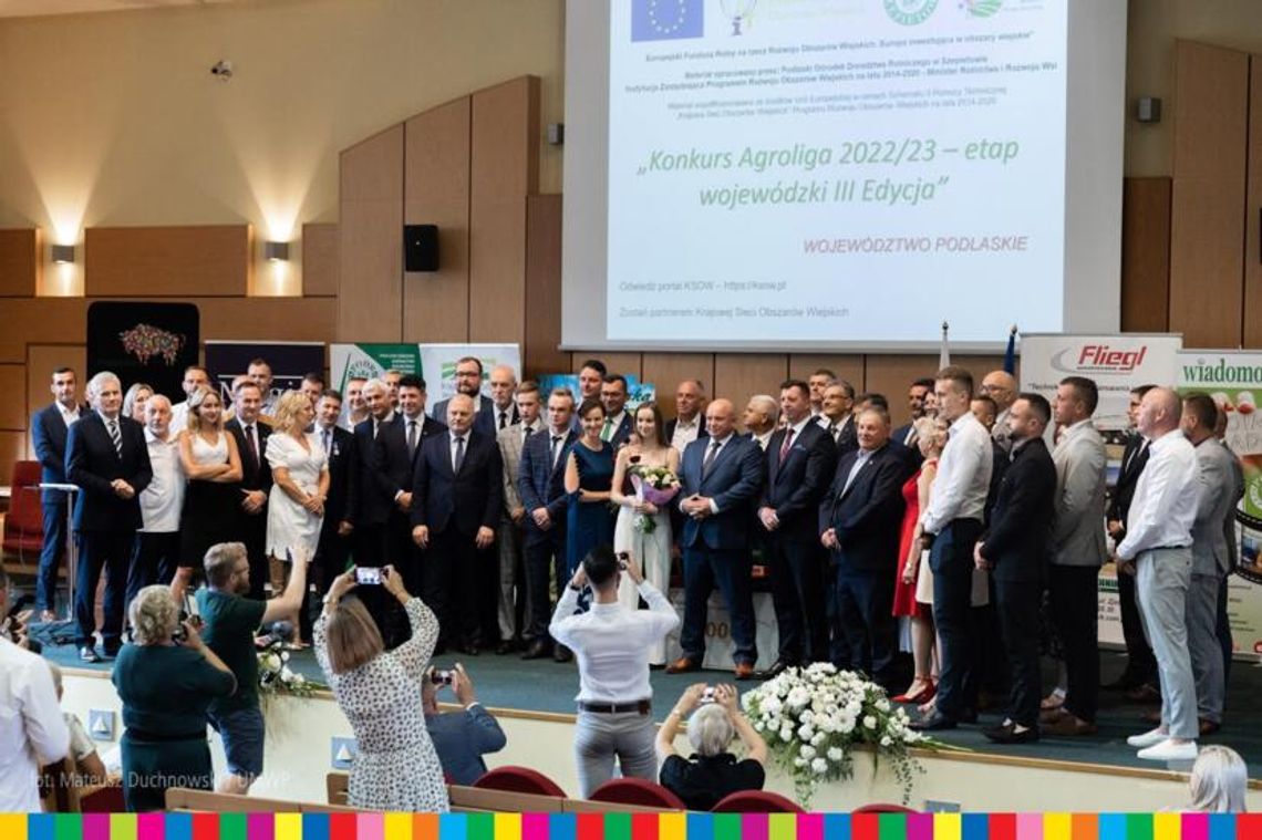 AgroLiga 2022. Wybrano najlepszych rolników i firmę z branży rolnej w Podlaskiem