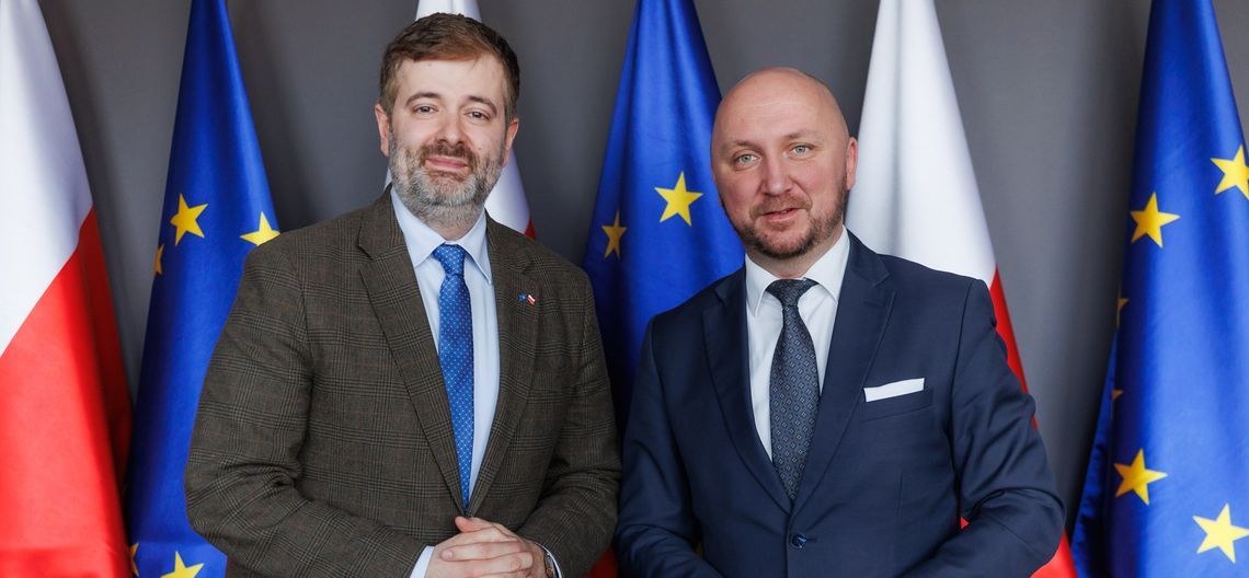 Ambasador Kosowa z wizytą u marszałka Ambasador Kosowa z wizytą u marszałka