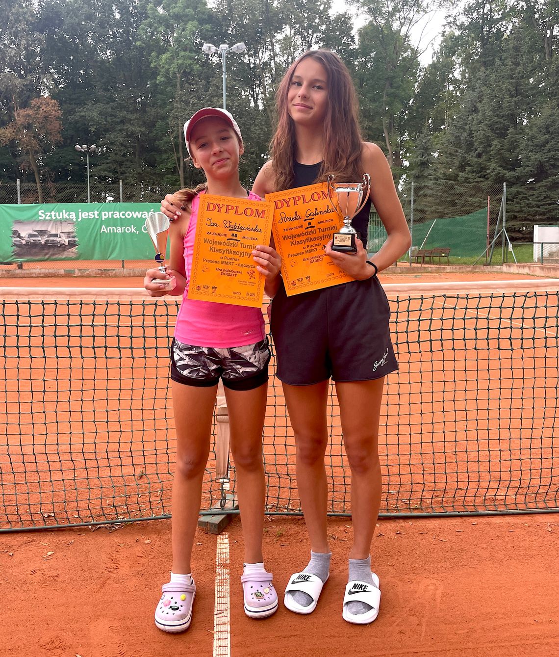 Aniela Galińska i Izabela Waldzińska na podium w Pabianicach [FOTO]