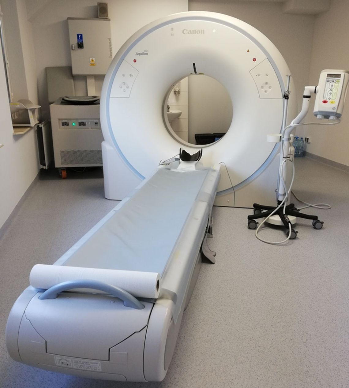 Badania tomografem komputerowym w Szpitalu w Kolnie	