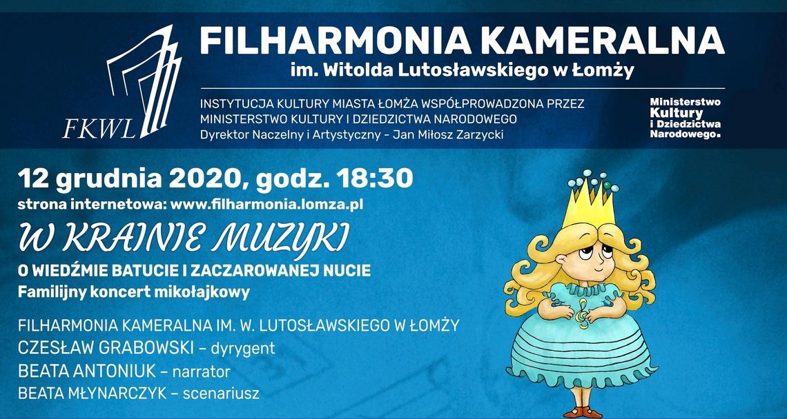 Bajkowy wieczór u Łomżyńskich Filharmoników