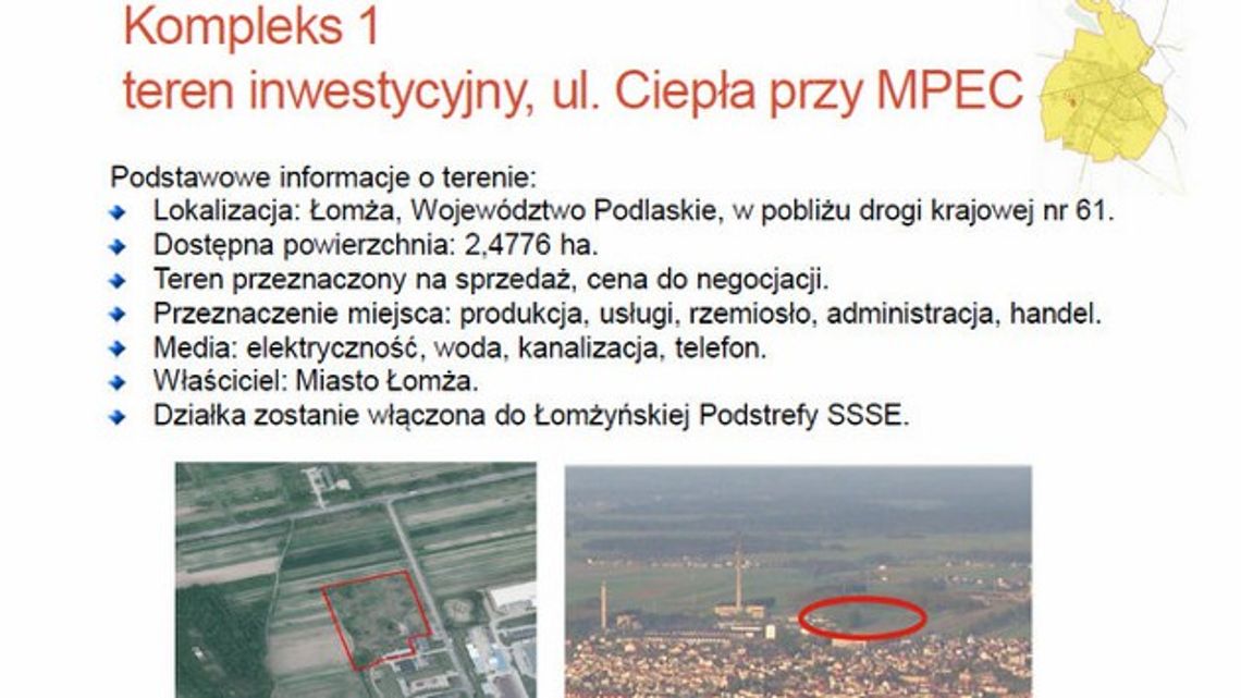 Będzie podstrefa SSSE w Łomży Będzie podstrefa SSSE w Łomży