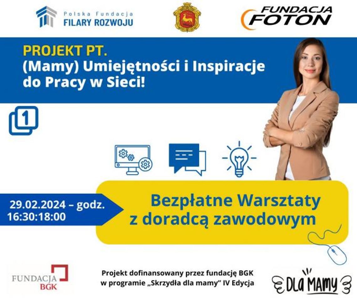 Bezpłatne warsztaty dla kobiet w Domku Pastora w Łomży