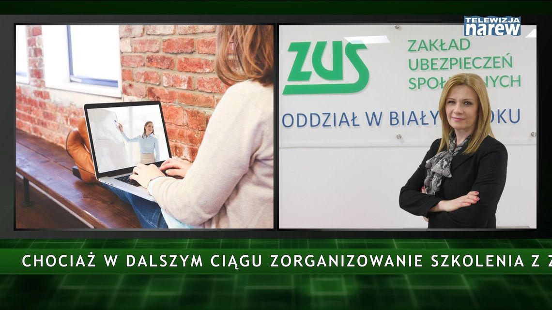 Białostocki ZUS zaprasza na szkolenia online [VIDEO]