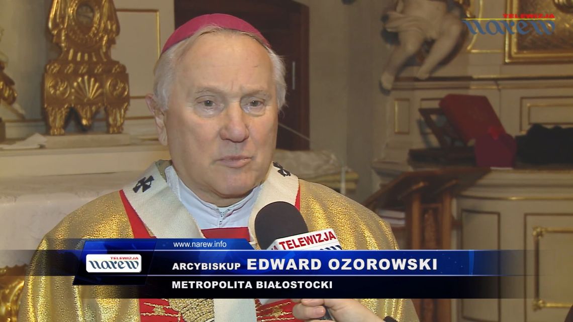 Białystok - 10-lecie ingresu arcybiskupa Edwarda Ozorowskiego [VIDEO]