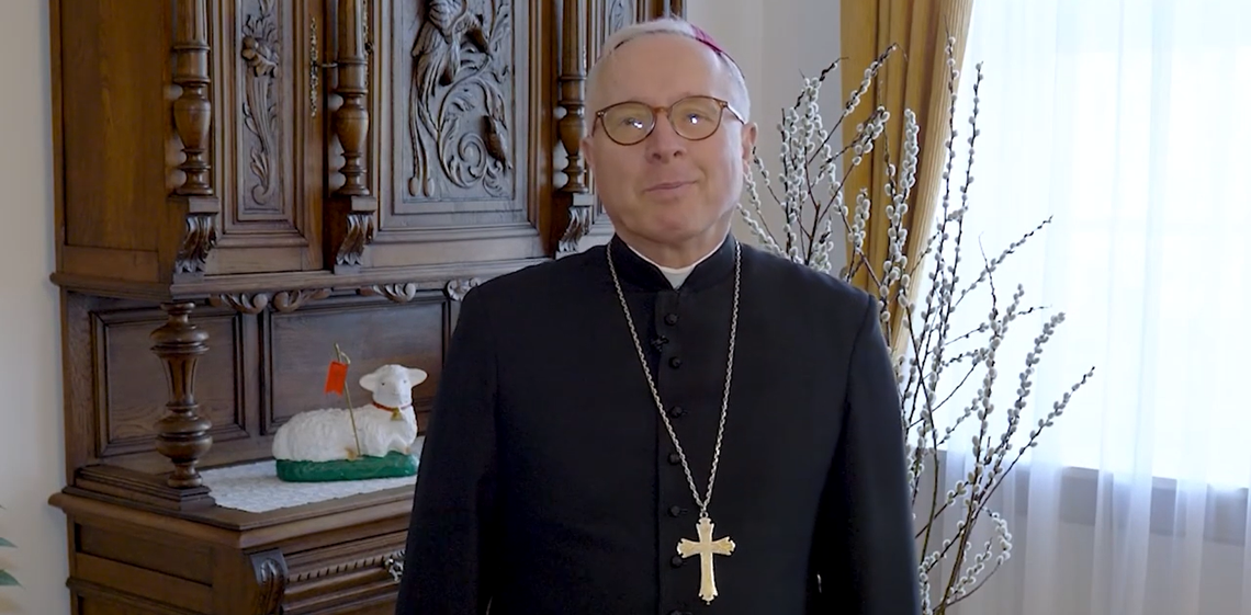biskup Janusz Stepnowski - Życzenia Wielkanocne 2026 - [VIDEO]