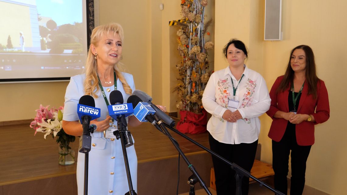 Bogumiła Olbryś żegna się z Łomżyńską Wetą - [VIDEO]