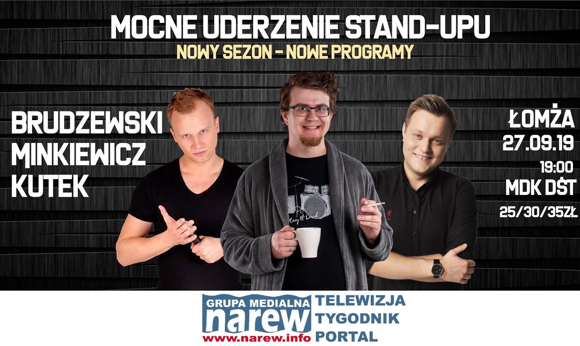 Brudzewski, Kutek, Minkiewicz - mocne uderzenie stand-upu wraca! 