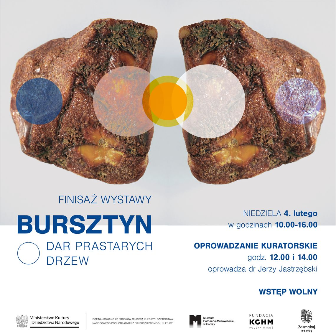 Bursztyn w Muzeum Północno-Mazowieckim. Finisaż wystawy