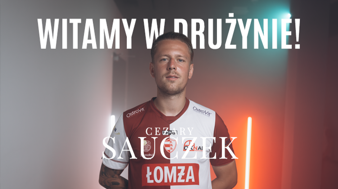 Cezary Sauczek i Krystian Puton nowymi zawodnikami ŁKS Łomża