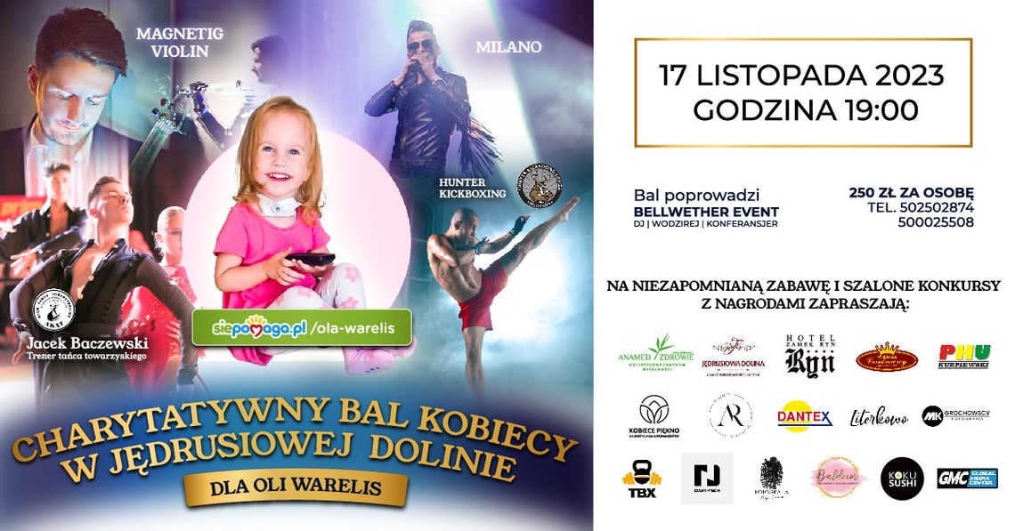 Charytatywny Bal Kobiecy, by wesprzeć Olę - [VIDEO]