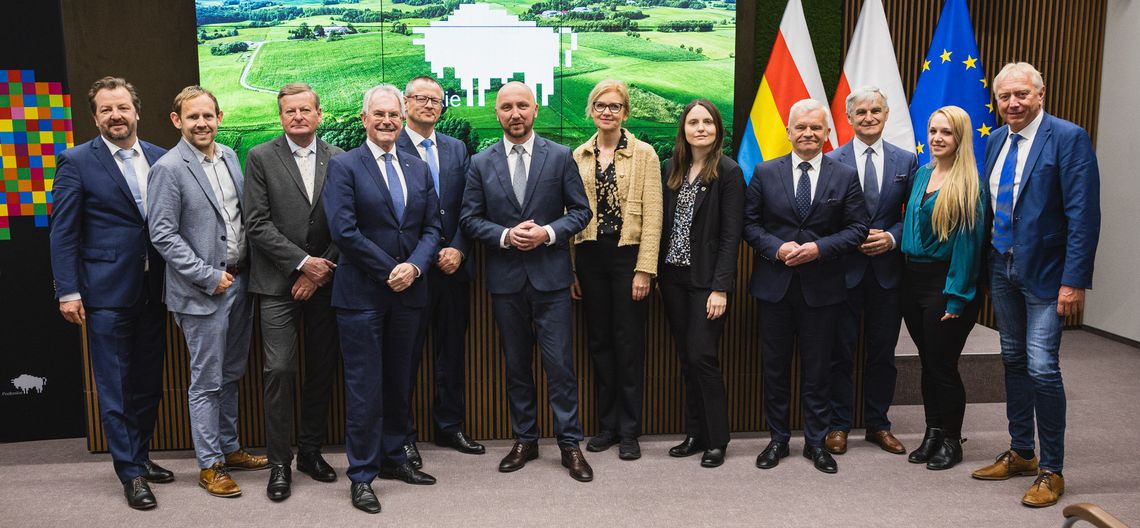 Delegacja austriackich parlamentarzystów w Białymstoku. Rozmowy o wspólnej przyszłości