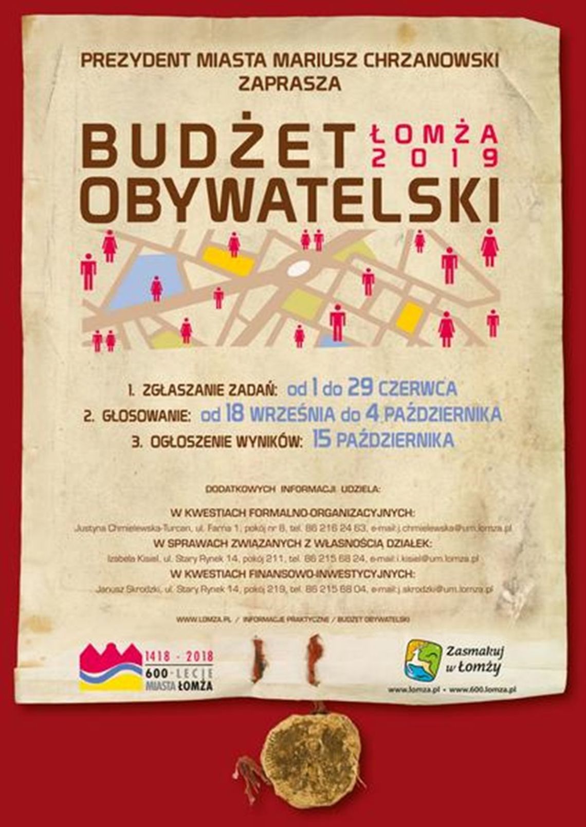 Dla wygody i piękna miasta. Propozycje do Budżetu Obywatelskiego na przyszły rok 