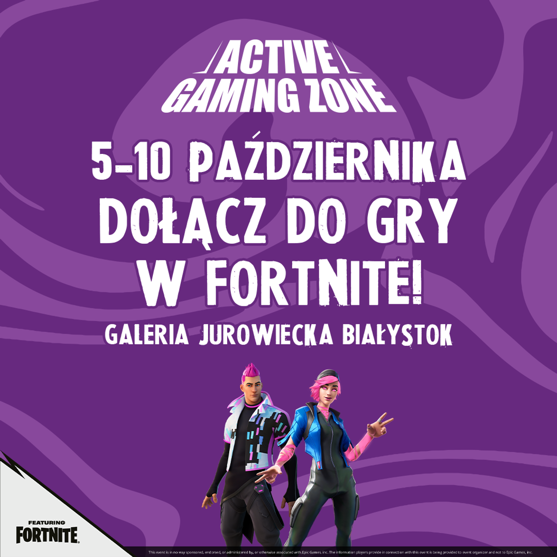 Dołącz do gry w Fortnite! Galeria Jurowiecka, 5-10 października 2026 - [VIDEO]