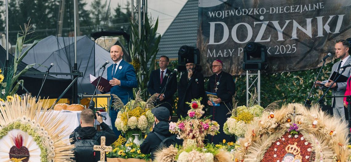 Dożynki wojewódzko-diecezjalne w Małym Płocku [VIDEO]
