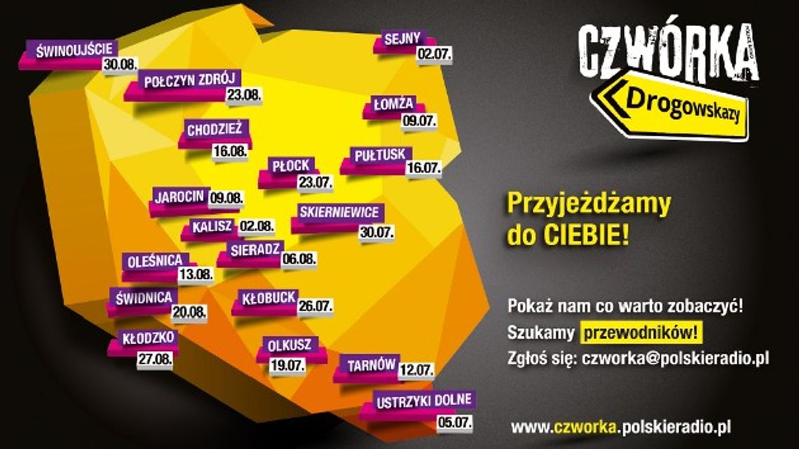 "Drogowskazy Czwórki" zawitają do Łomży