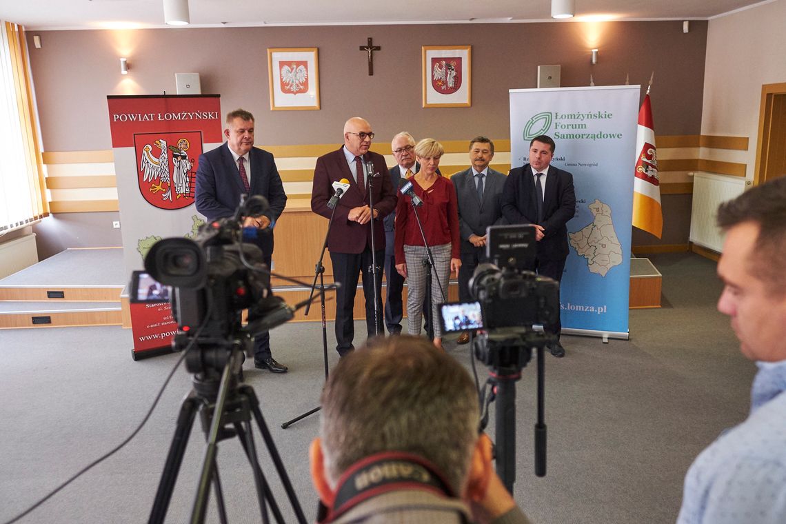 Dwa duże projekty nowej rady Łomżyńskiego Forum Samorządowego [FOTO] [VIDEO]