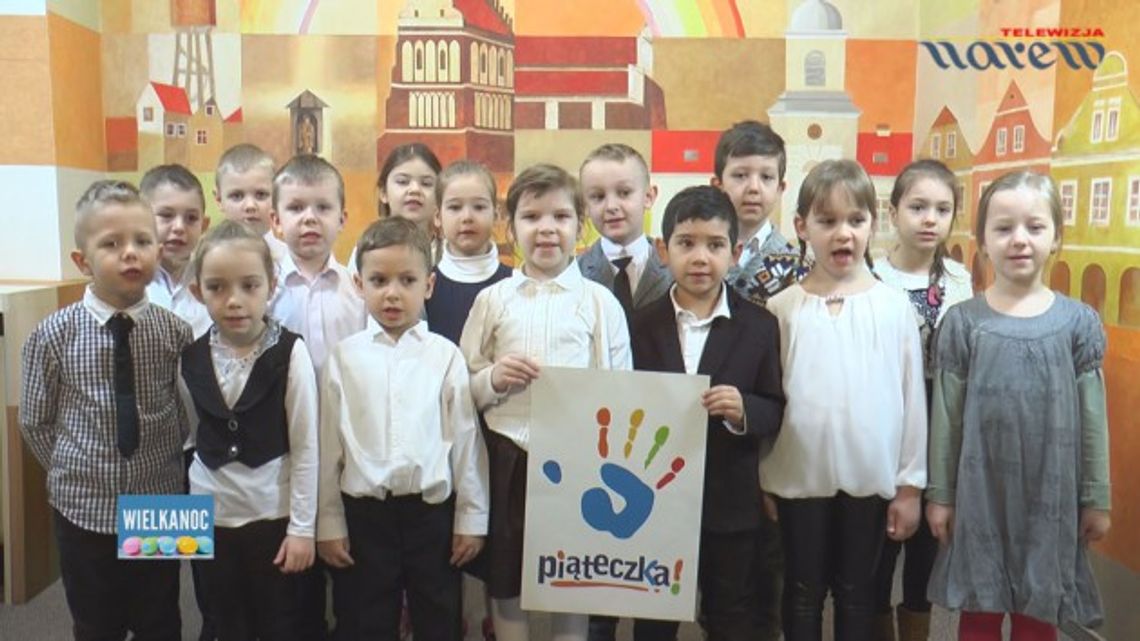 Dzieci z Przedszkola nr 5 w Łomży