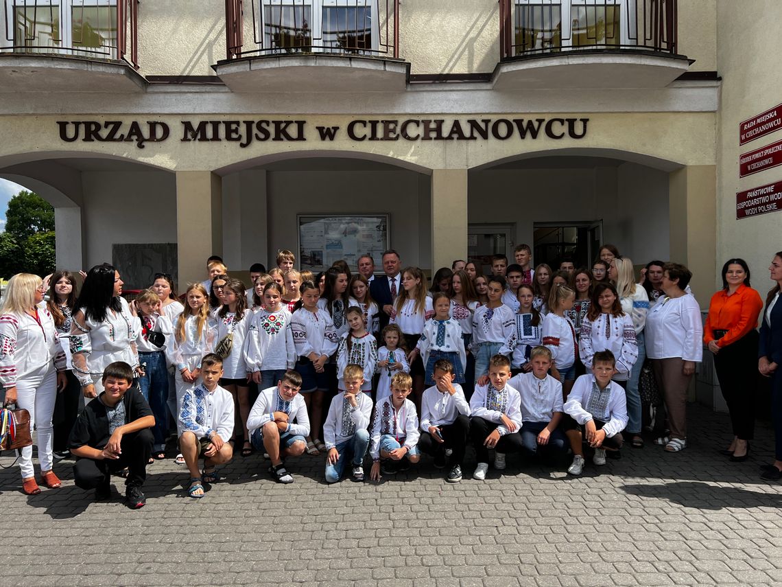 Dzieci z Ukrainy na wakacjach w Ciechanowcu - [VIDEO] i [FOTO]