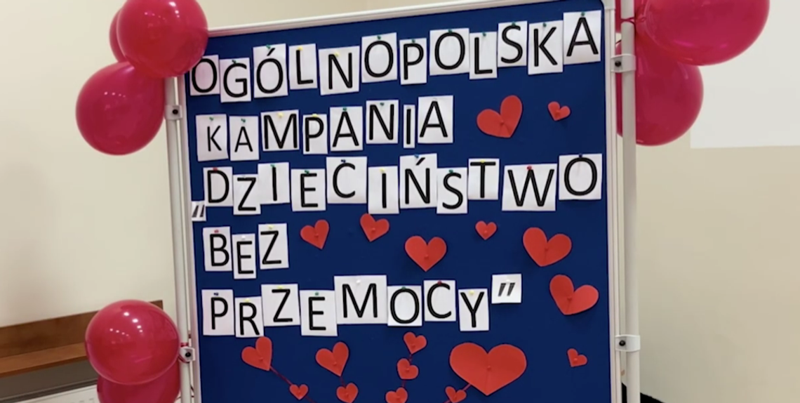 Dzieciństwo bez przemocy – warsztaty i apel w ZSTiO nr 4 w Łomży [VIDEO]