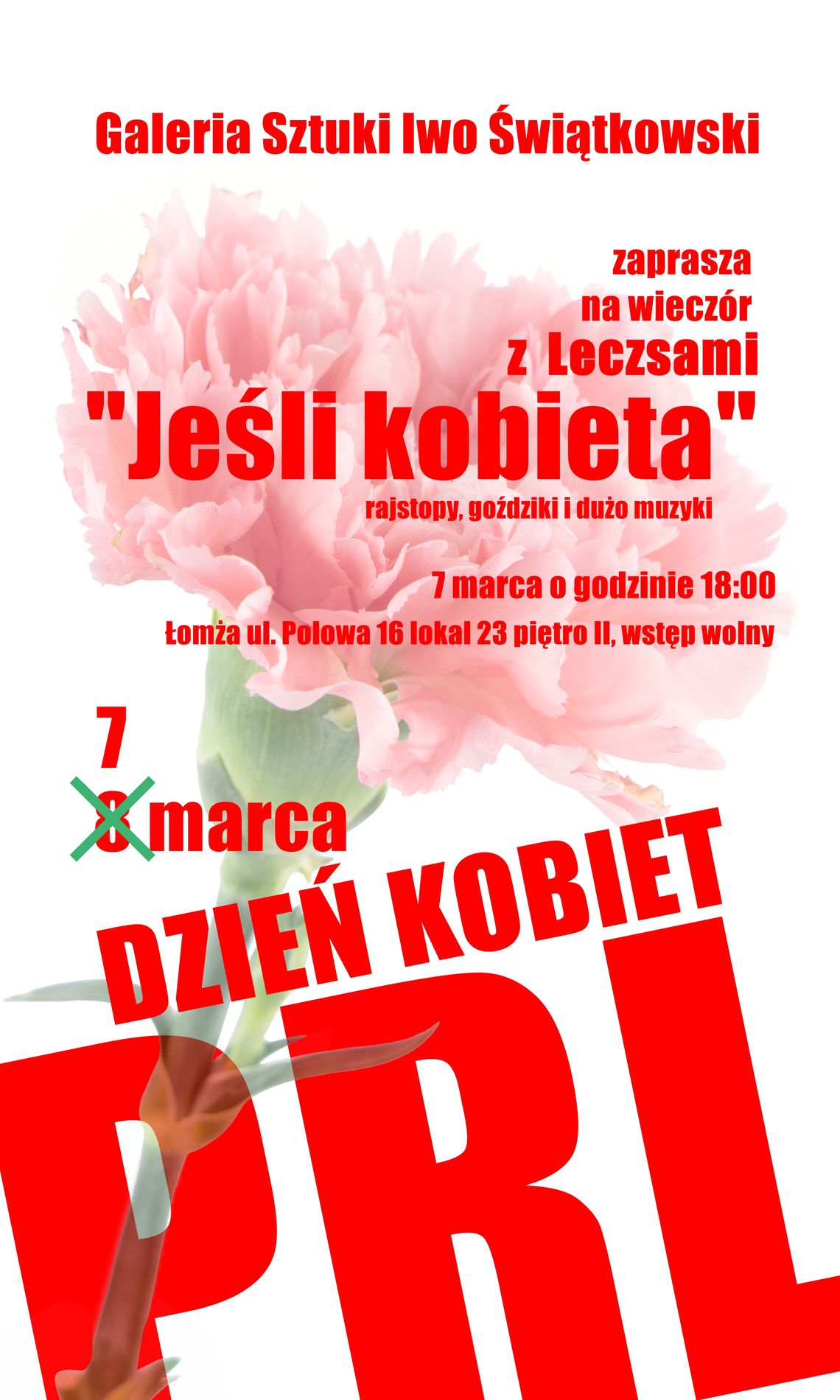 Dzień Kobiet w stylu PRL! Zaproszenie na wyjątkowy wieczór w Galerii Sztuki w Łomży