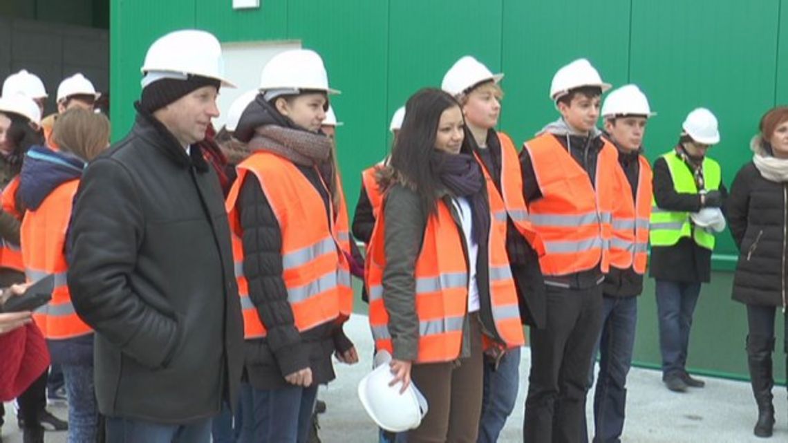 Dzień otwarty w sortowni odpadów w Ostrołęce. VIDEO