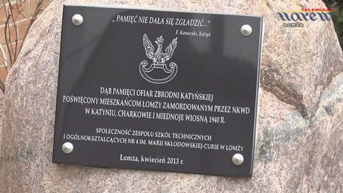 Dzień Pamięci Ofiar Zbrodni Katyńskiej - VIDEO Dzień Pamięci Ofiar Zbrodni Katyńskiej - VIDEO