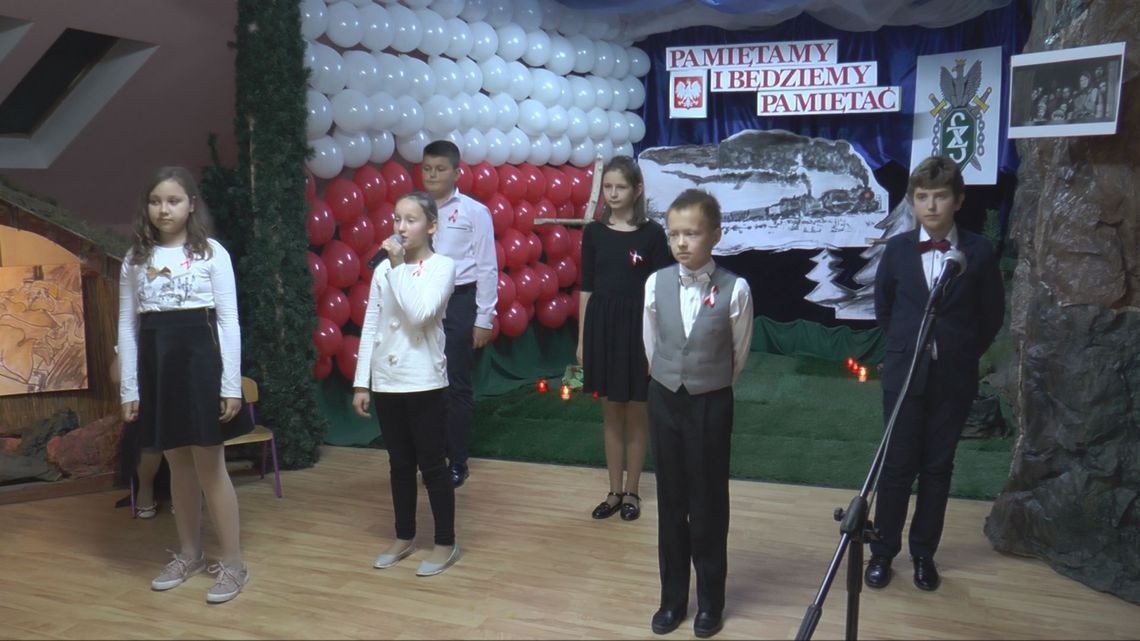 Dzień Sybiraka- obchody w szkole podstawowej w Olszynach w gminie Piątnica [VIDEO]