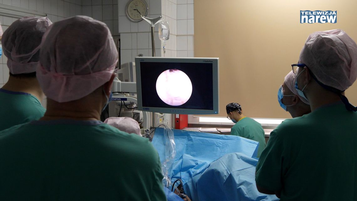 Enukleacja prostaty metodą HoLep w Szpitalu w Łomży - [VIDEO]