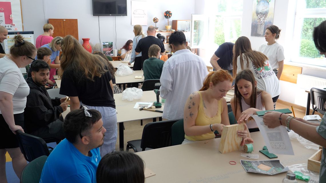 Erasmus+ w OHP Wasilków: młodzież z 5 krajów działa dla przyrody - [VIDEO]