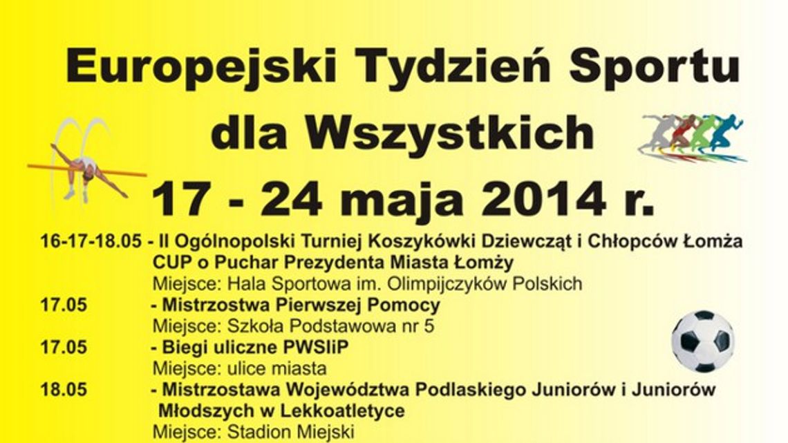 Europejski Tydzień Sportu dla Wszystkich Europejski Tydzień Sportu dla Wszystkich