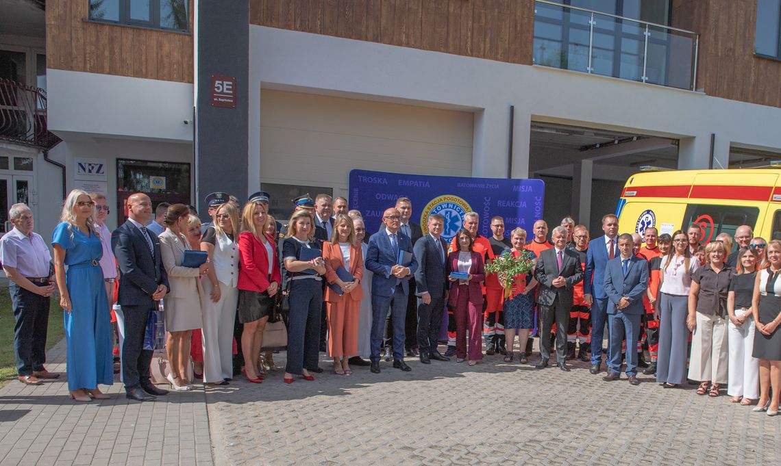 Filia pogotowia w Wysokiem Mazowieckiem zmodernizowana - [VIDEO]