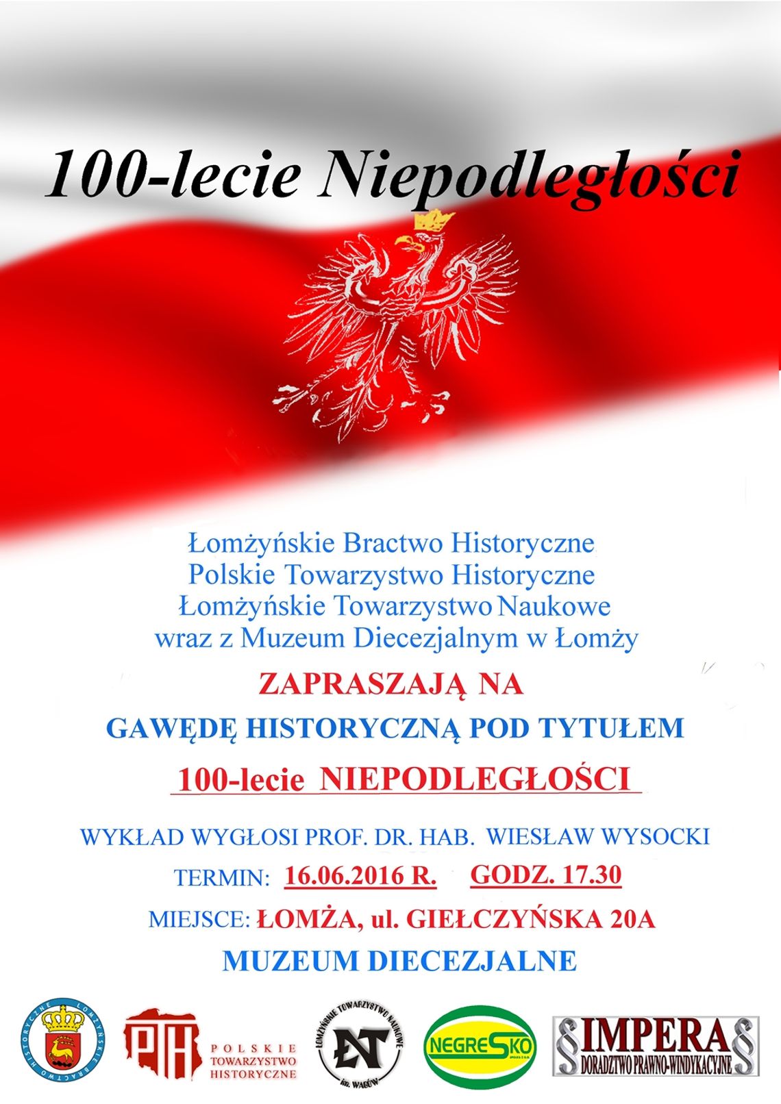 Gawęda Historyczna o procesie odzyskiwania Niepodległości