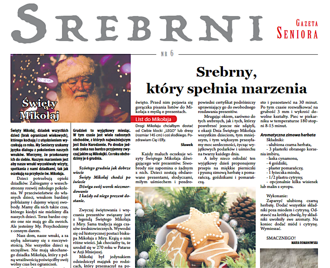 Gazeta Seniora "Srebrni" - Wydanie 6 