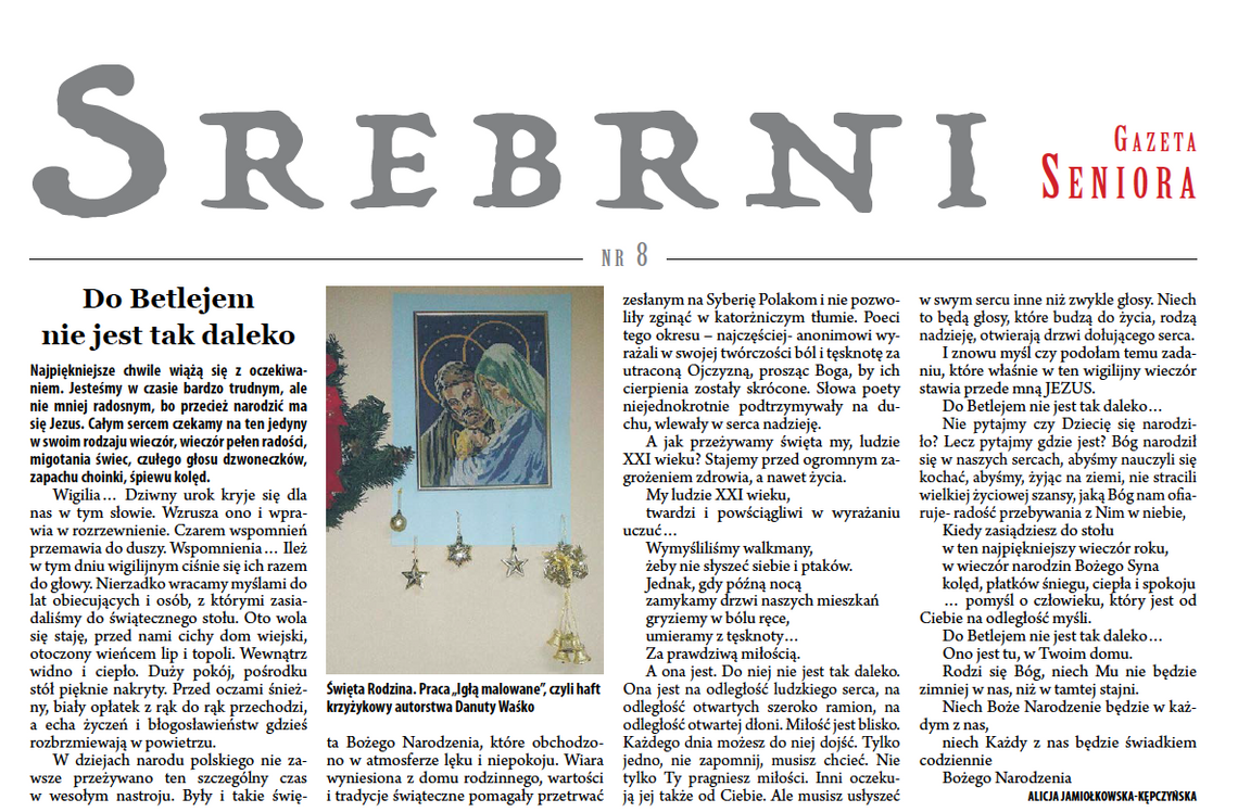 Gazeta Seniora "Srebrni" - Wydanie 8 
