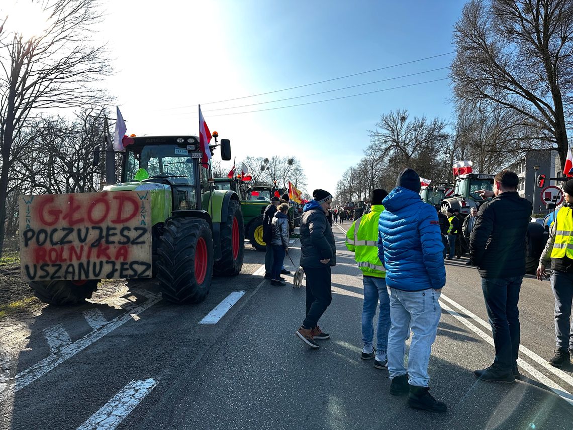 Głód poczujesz, rolnika uszanujesz. Kolejny protest w Marianowie [VIDEO i FOTO]