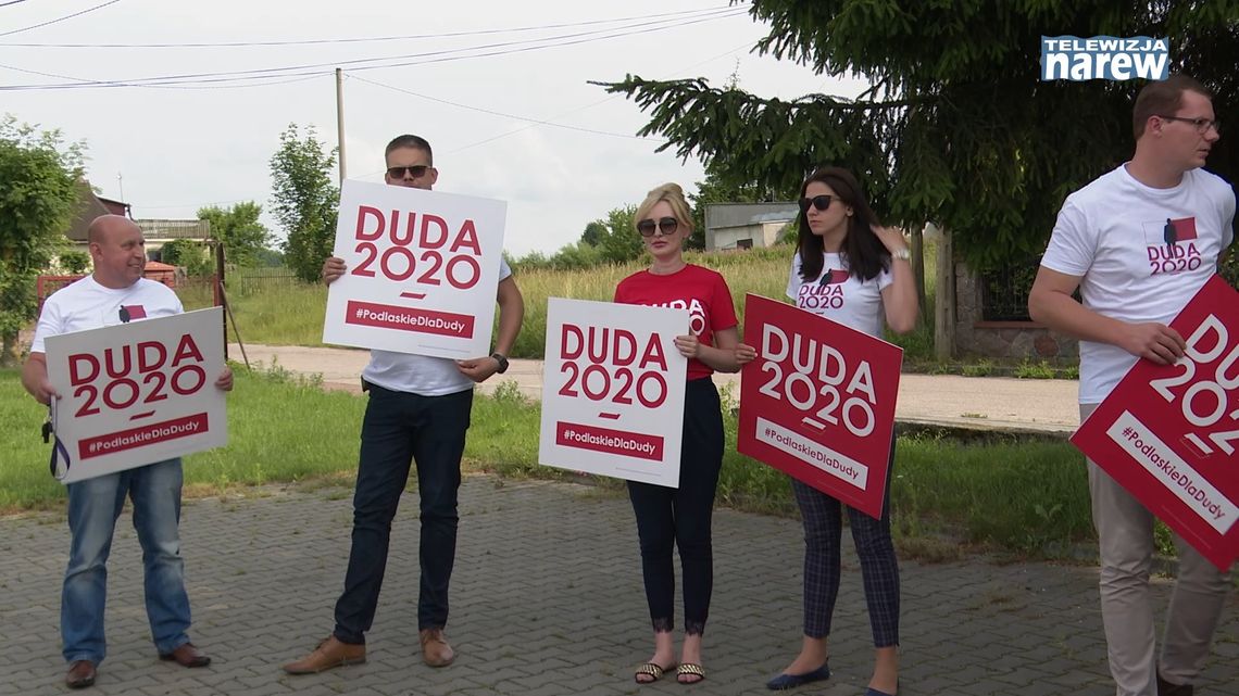 Gmina Przytuły: Najwyższe poparcie w regionie dla Andrzeja Dudy  [VIDEO] 