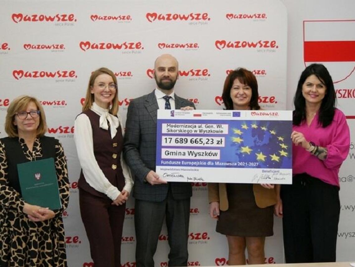 Gmina Wyszków i powiat makowski ze wsparciem Mazowsza i UE