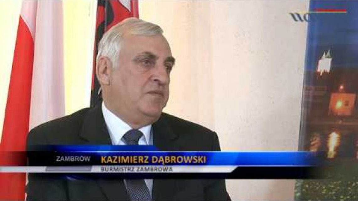 Gość z Zambrowa - Kazimierz Dąbrowski - Burmistrz Zambrowa
