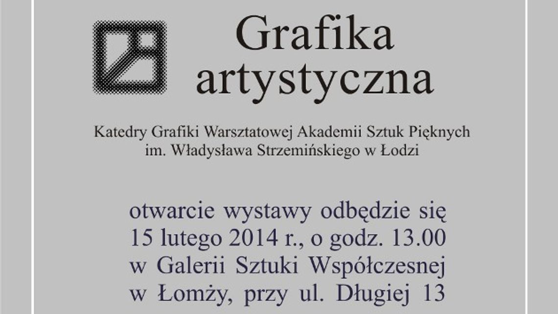 Grafika Artystyczna w GSW w Łomży