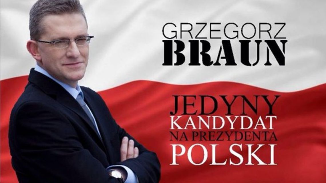 Grzegorz Braun w Łomży