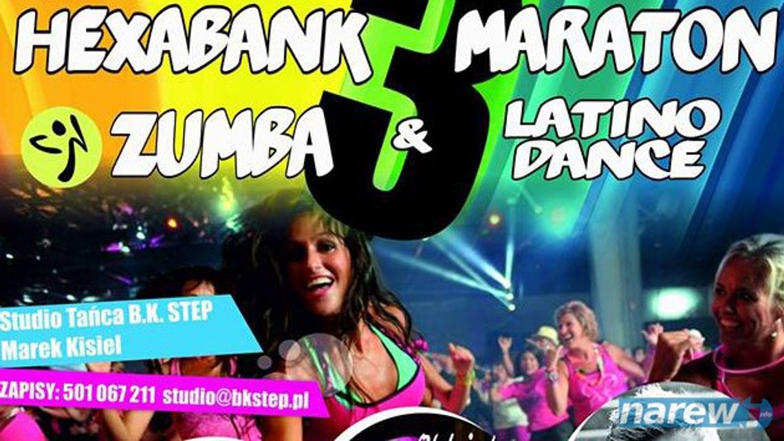 Hexa Bank Maraton Zumba Fitness - zaproszenie. VIDEO Hexa Bank Maraton Zumba Fitness - zaproszenie. VIDEO