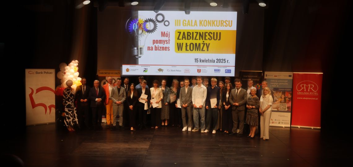 III Gala „Zabiznesuj w Łomży” – Innowacje, pasja i młoda przedsiębiorczość - [VIDEO]