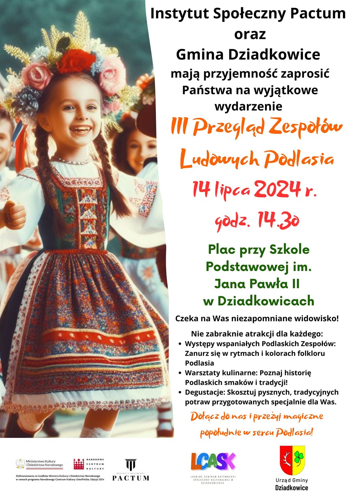 III Przeglądzie Zespołów Ludowych Podlasia już 14 lipca