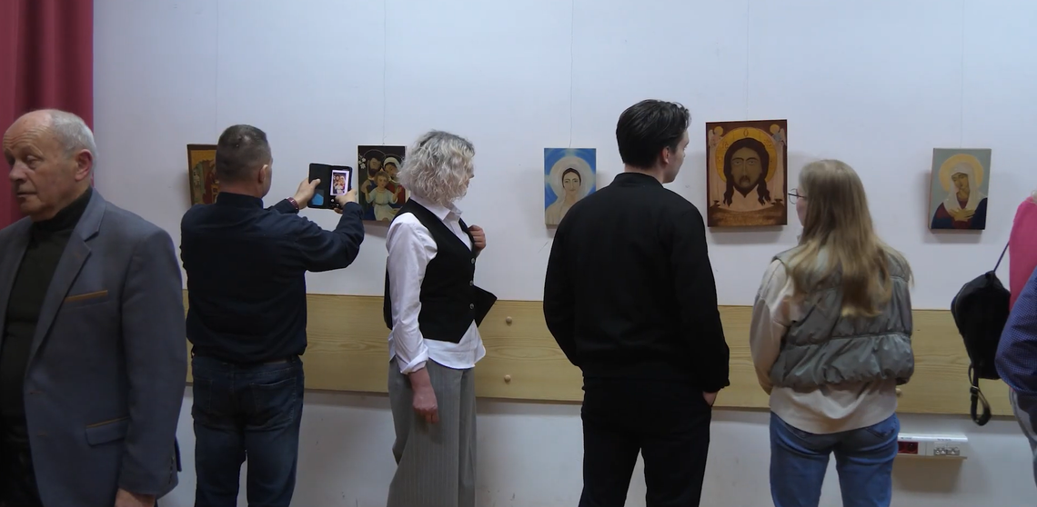 Ikona jako modlitwa. Wystawa Joanny Buczyńskiej w Galerii N - [VIDEO]